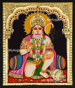 Hanuman Tanjore Painting