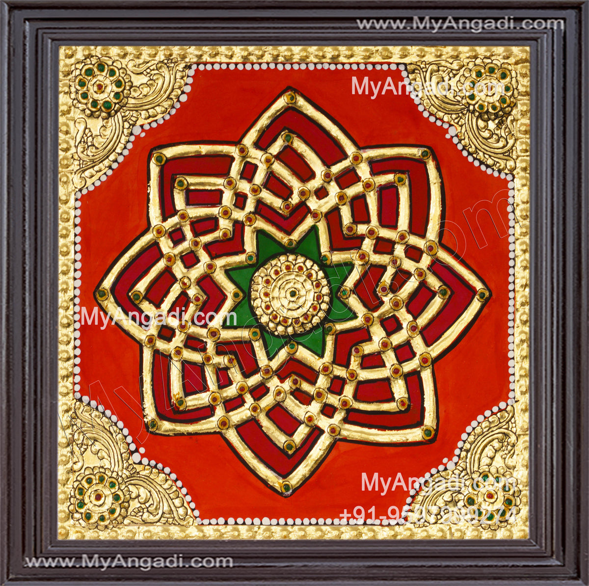 Aiswarya Kolam Tanjore Painting