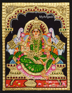 Gajalakshmi Tanjore Painting 