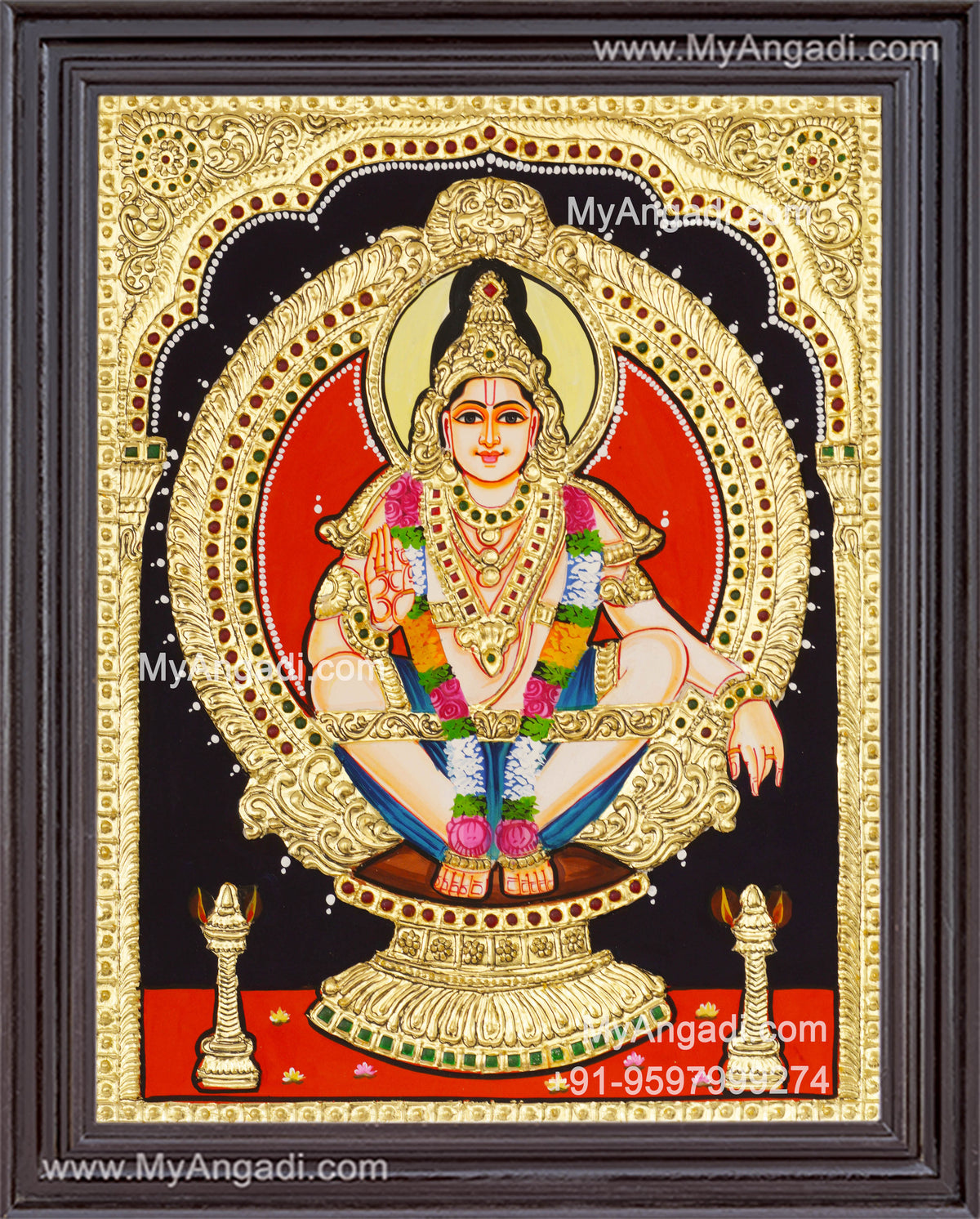 Aiyappan Tanjore Paintings