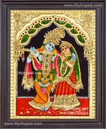 Radha Krishna Tanjore Painting