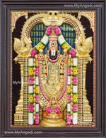 Balaji 3d Tanjore Painting
