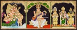 3 Panel Tanjore Painting