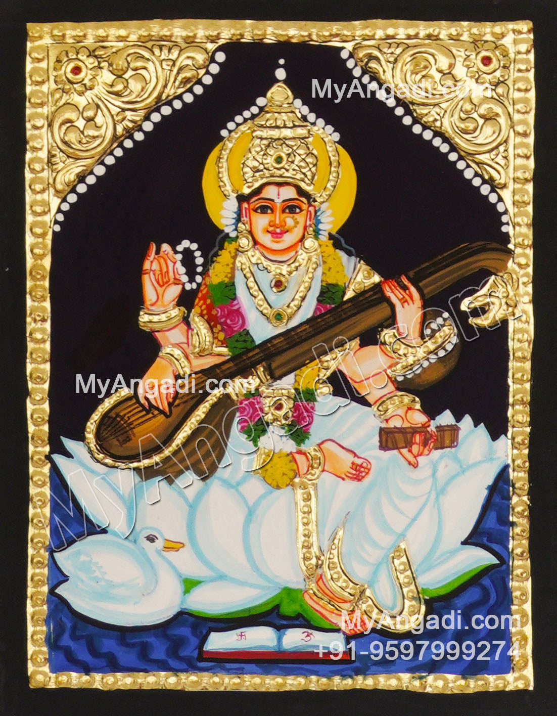 Saraswathi Tanjore Paintings