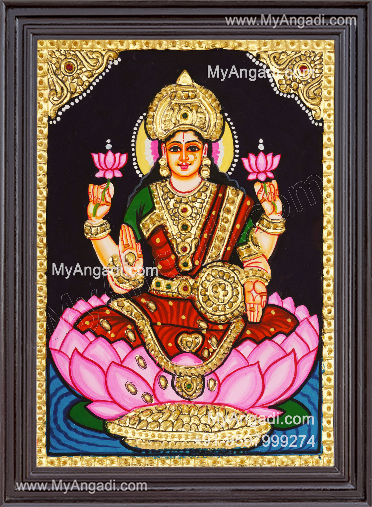 Lakshmi Tanjore Paintings