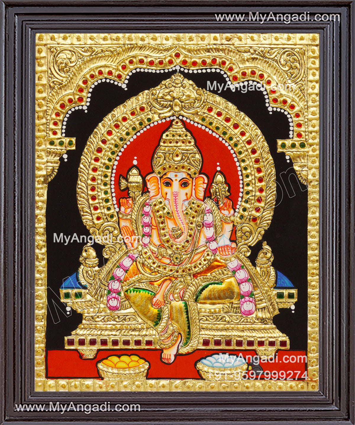 Ganesha Tanjore Paintings