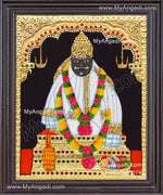 Sri PoondhaMada Swamy Tanjore Painting