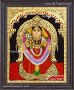 Sri vanadurgai Amman Tanjore Painting