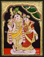 Radha Krishna Tanjore Paintings