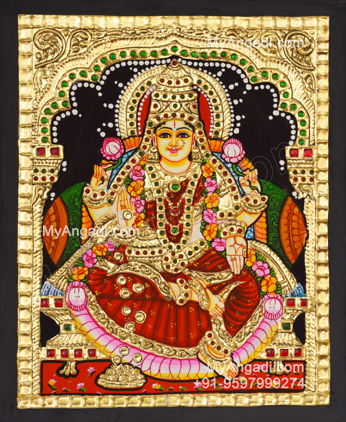 Lakshmi Tanjore Painting