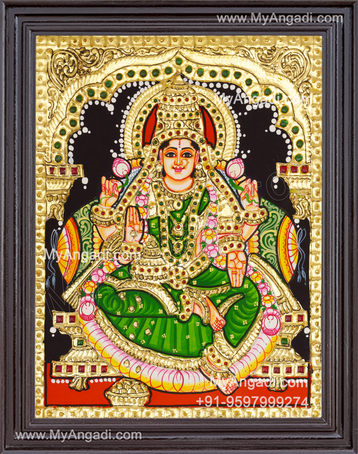 Lakshmi Tanjore Paintings