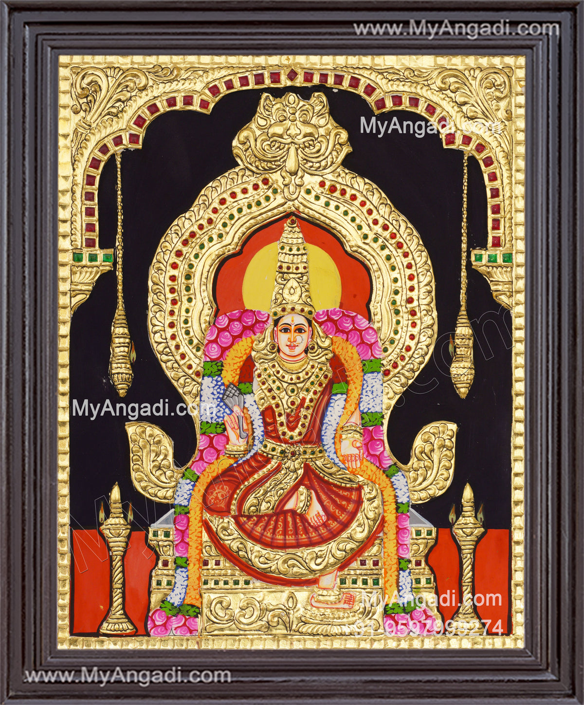 Lalithambigai Tanjore Painting