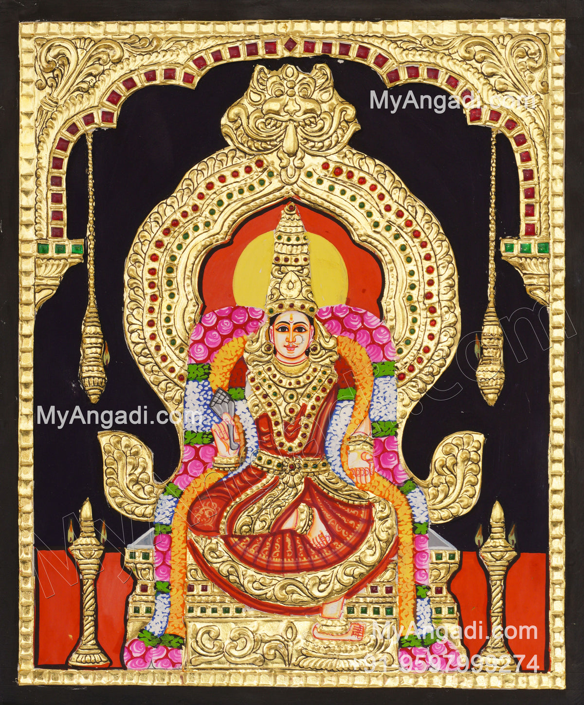 Lalithambigai Tanjore Painting