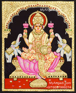 Gajalakshmi Tanjore Painting