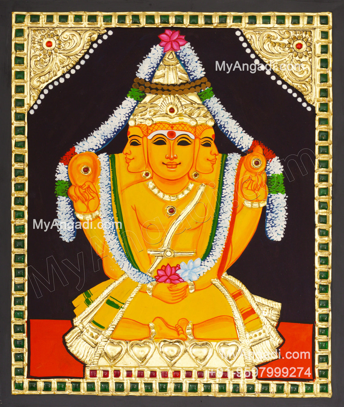 Brahma Tanjore Painting