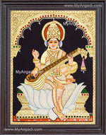 Saraswathi Tanjore Painting