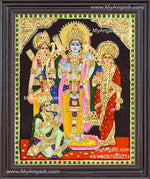 Ram Darbar Tanjore Painting