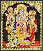 Ram Darbar Tanjore Painting