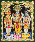 Thirimurthy Tanjore Painting