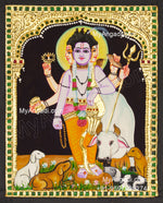 Dattatreya Tanjore Painting