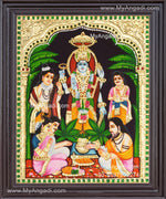 Sathyanarayana Tanjore Painting
