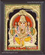 Ganapathi Tanjore Painting 