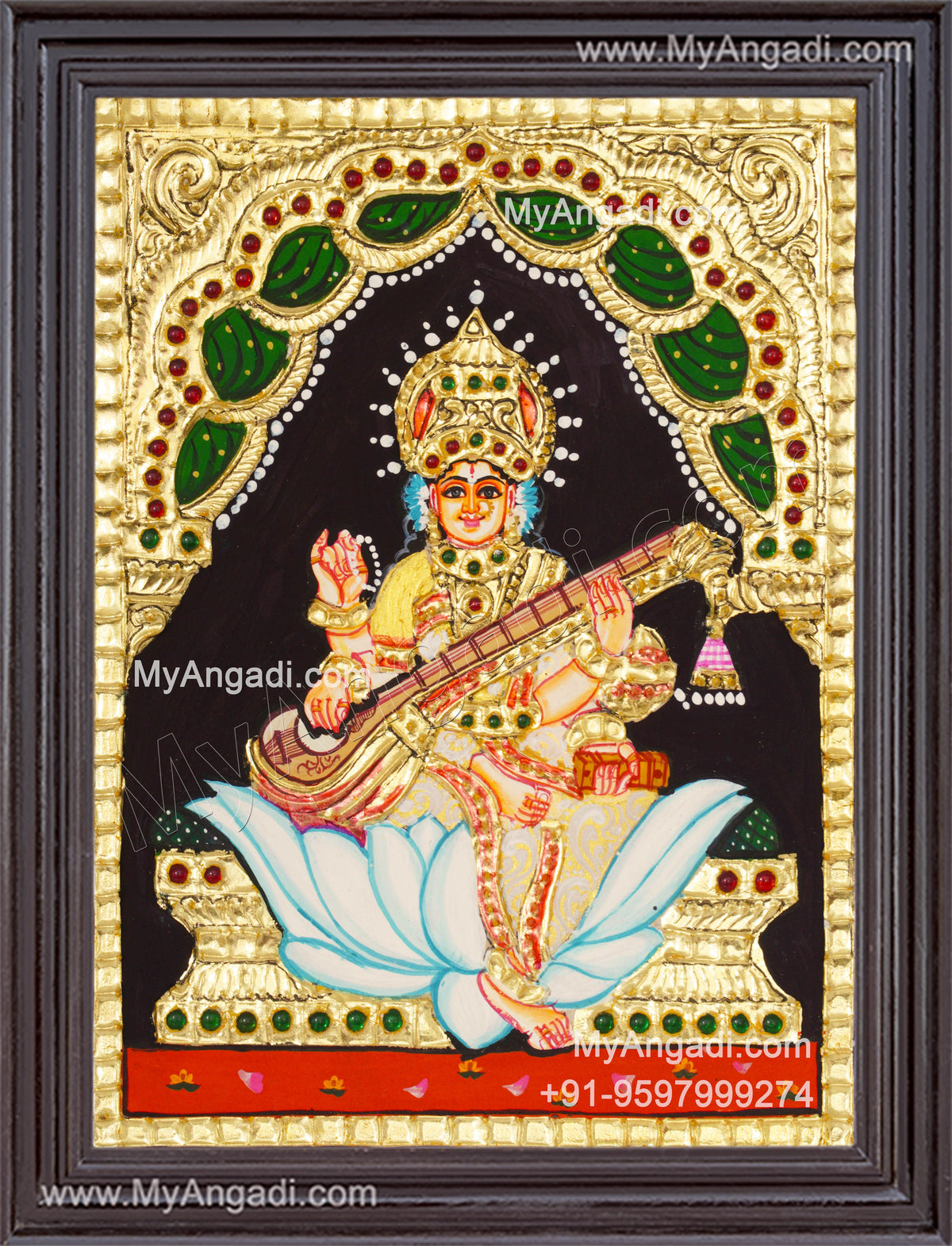Saraswathi Tanjore Paintings