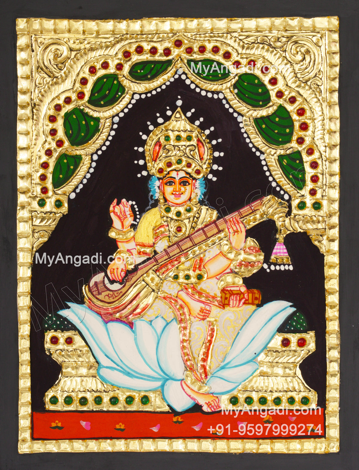 Saraswathi Tanjore Paintings