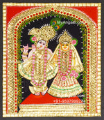 Radha Krishna Tanjore Painting