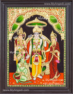 Ram Darbar Tanjore Painting