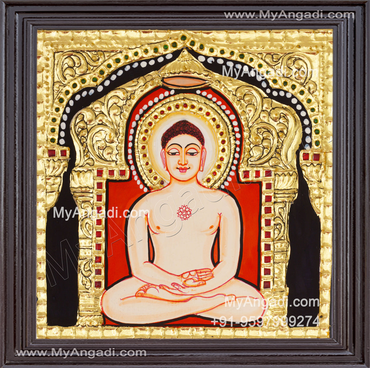 Mahaveer Tanjore Painting