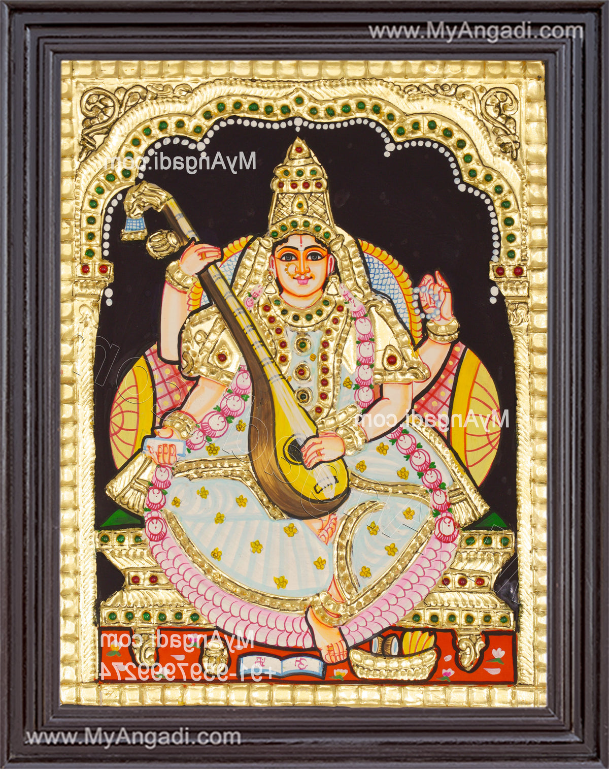 Saraswathi Tanjore Paintings