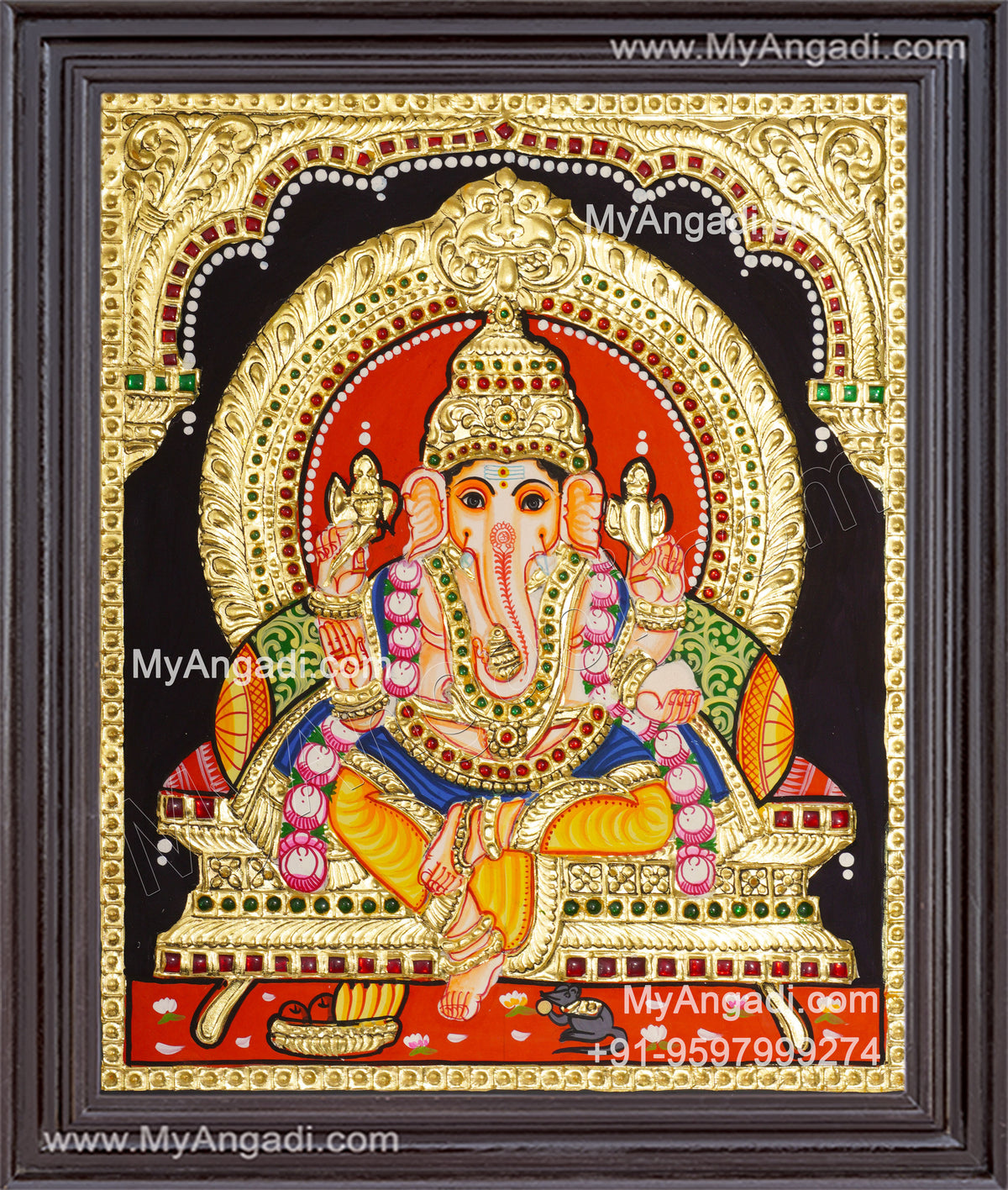 Ganesha Tanjore Paintings