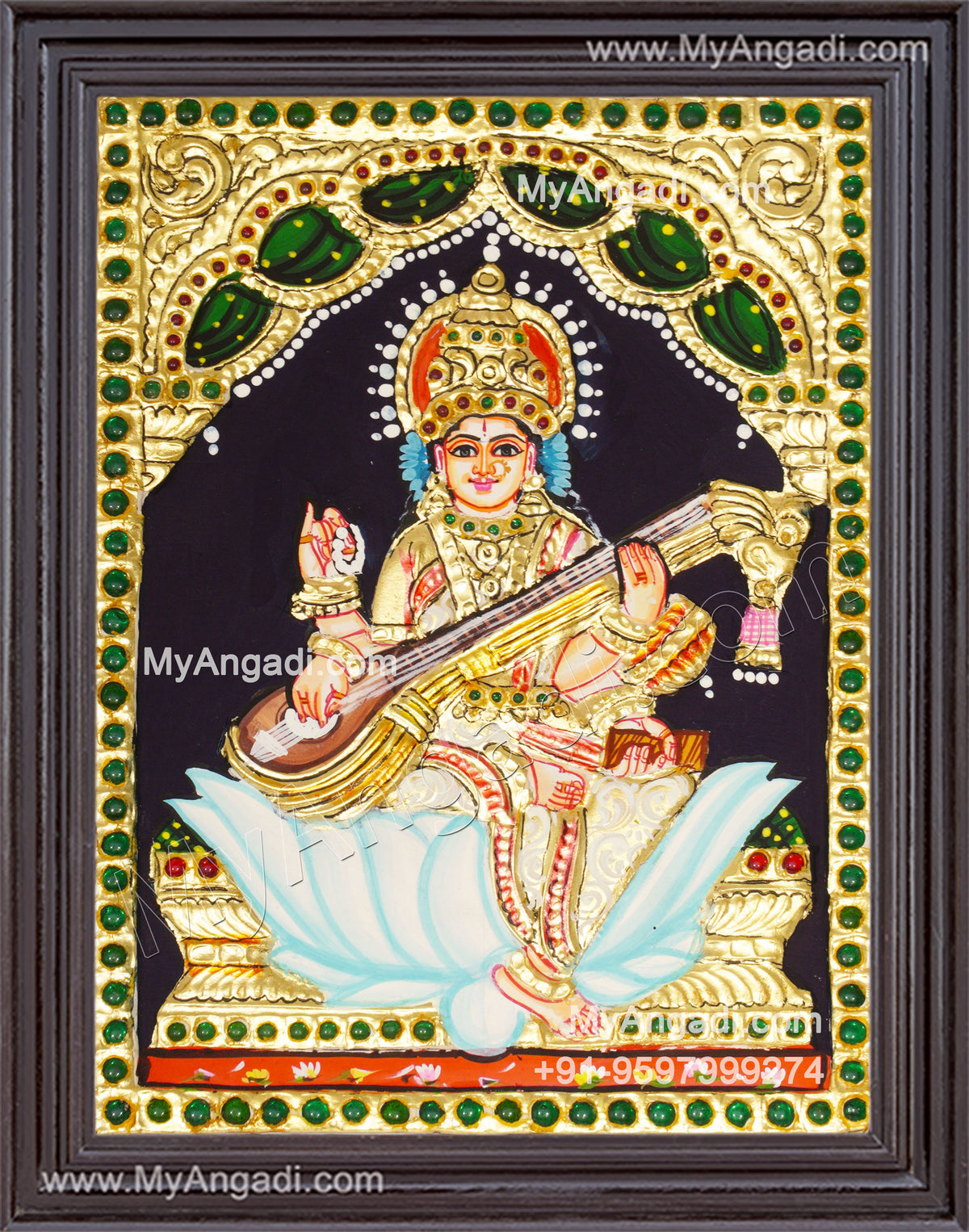 Saraswathi Tanjore Paintings