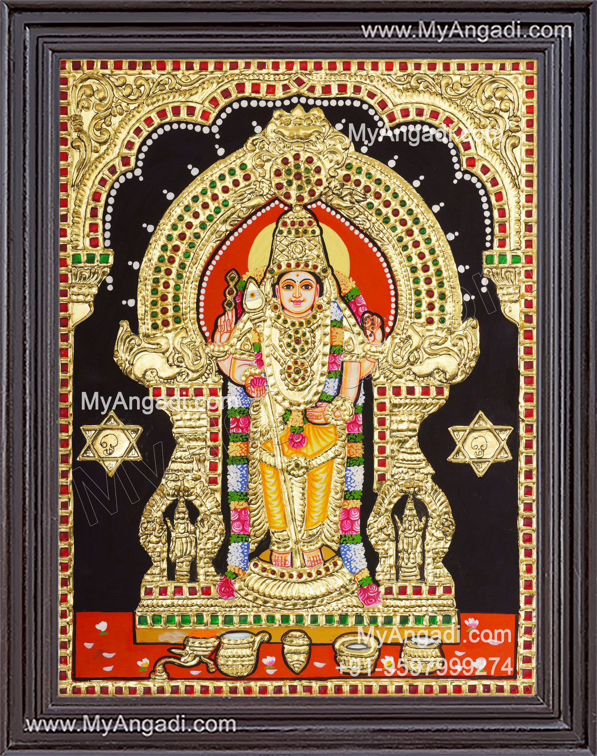 Thiruchendhur Murugan Tanjore Paintings