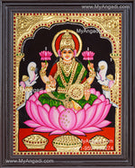 Gajalakshmi Tanjore Painting