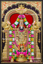 3d Balaji Lakshmi Tanjore Painting