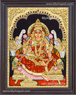 Gajalakshmi Tanjore Painting