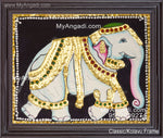 Elephant Tanjore Painting