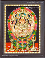 Chottanikara Bagavathi Amman Tanjore Painting