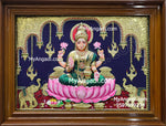 Lakshmi Devi 3D Tanjore Painting