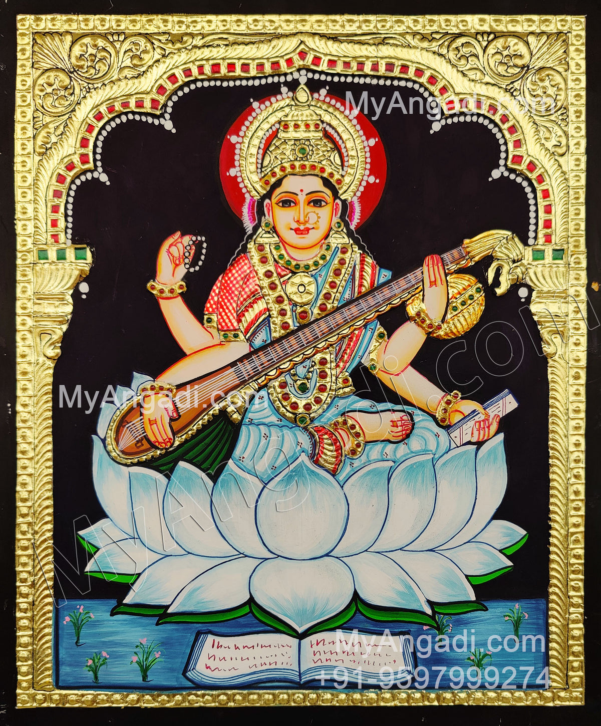 Saraswathi Tanjore Paintings