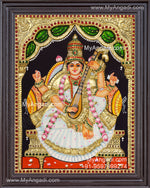 Saraswathi3D Tanjore Painting