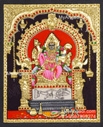 Kariya Kali Amman Tanjore Painting