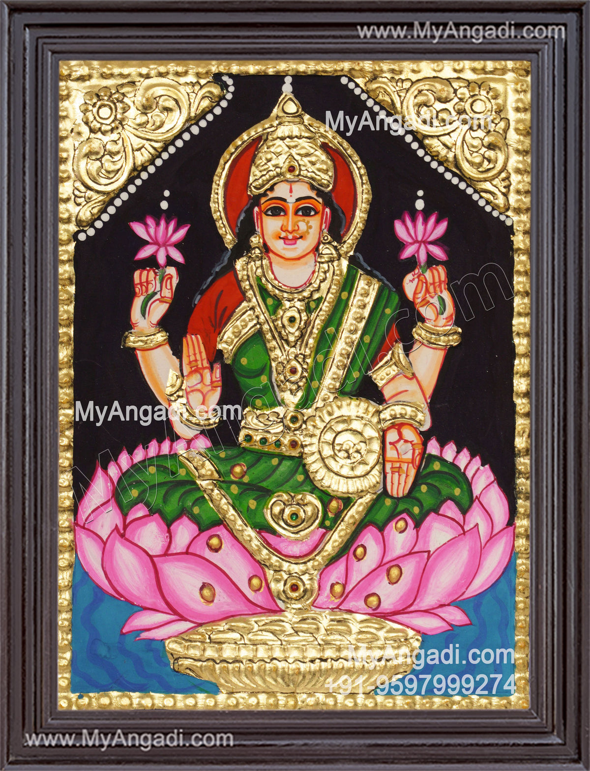 Lakshmi Tanjore Paintings