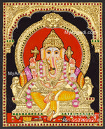 Ganapathi Tanjore Painting 