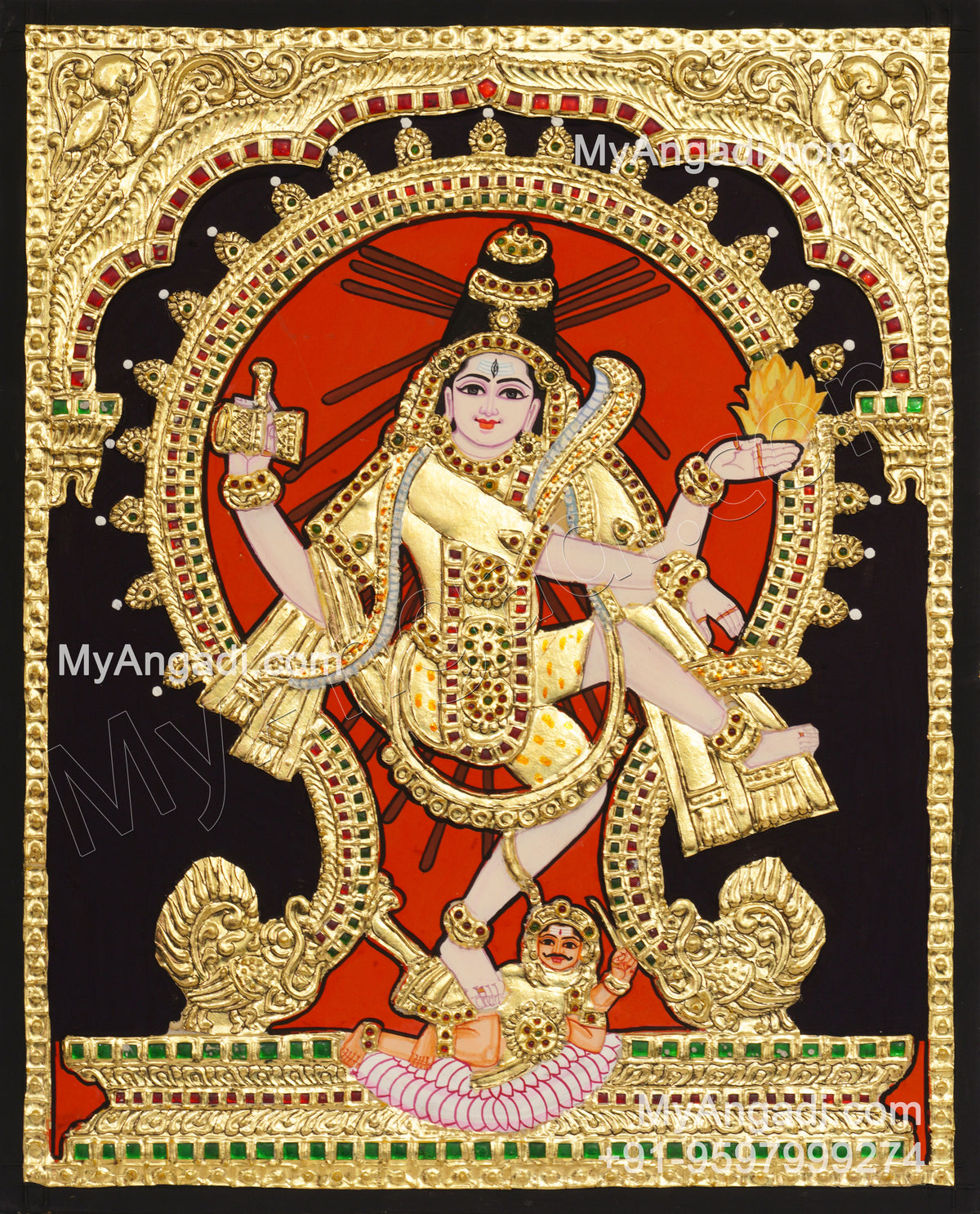 Natarajar Tanjore Painting