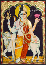 Arthanareeswarar Tanjore Painting