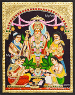 Sathyanarayana Tanjore Painting