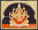 Veera Lakshmi Tanjore Painting